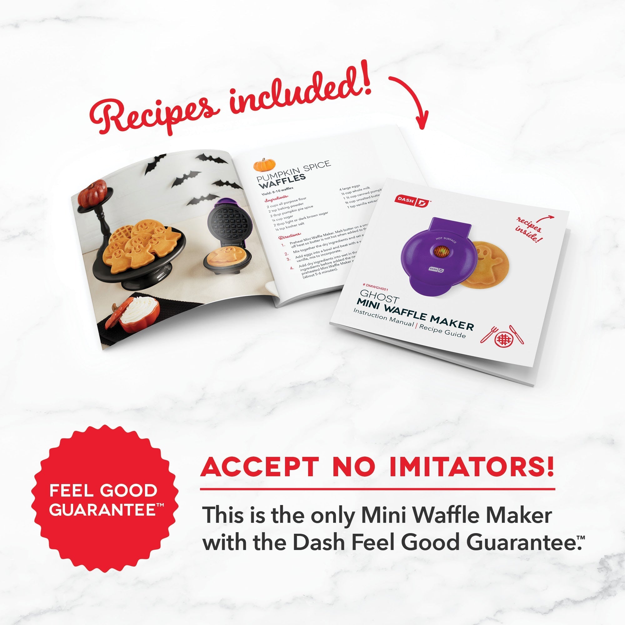 Ghost Mini Waffle Maker